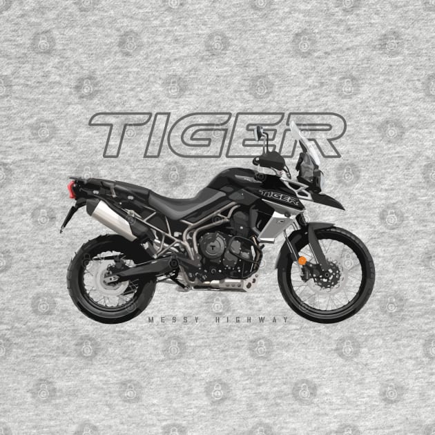 Triumph Tiger 800 XCx 18 black, sl by MessyHighway